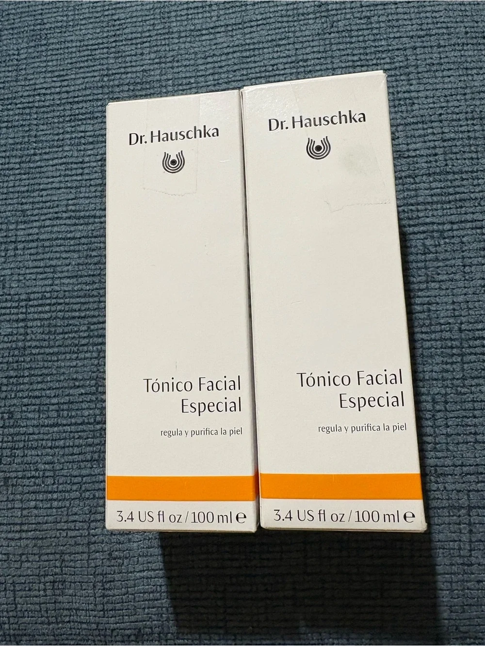 Dr. Hauschka Tónico Facial Especial — White with Orange Accent NEW WITH BOX